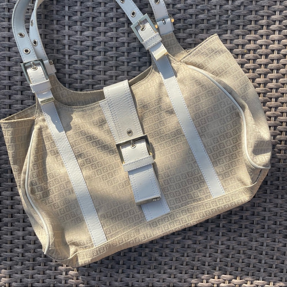 Fendi zucchino shoulder bag